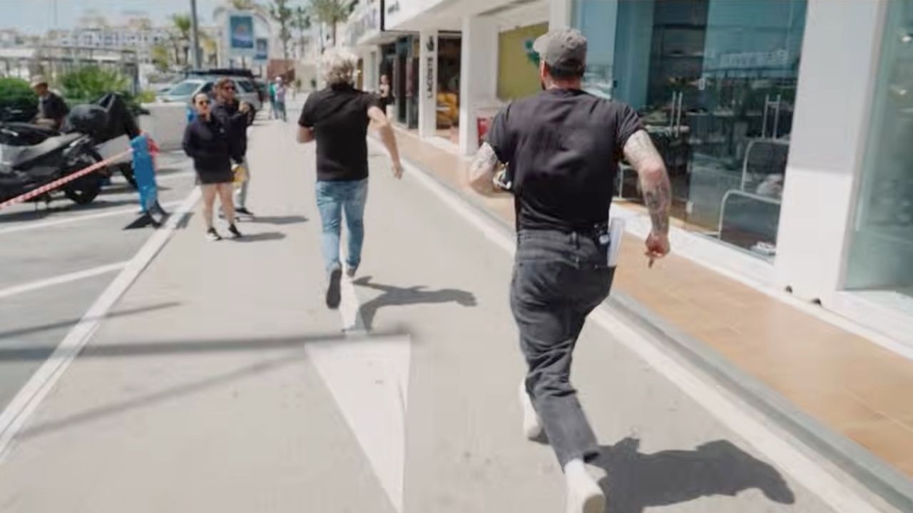 BOOS: Tim Hofman gedwongen tot workout door achtervolging in Marbella ...
