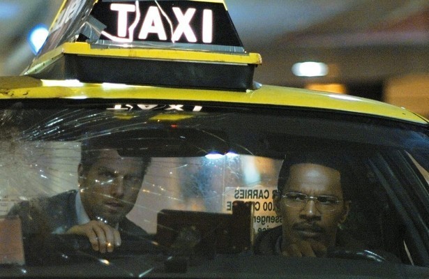 Tom Cruise en Jamie Foxx in Collateral