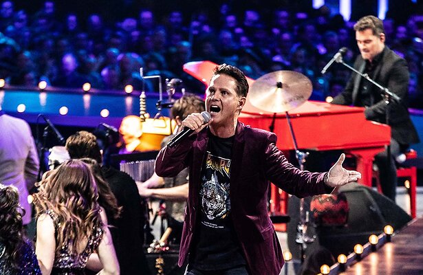 Danny de Munk tijdens Holland Zingt Hazes