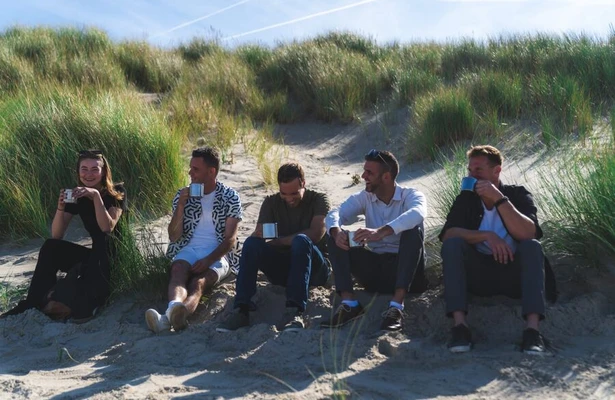 Daten in het Dorp op Texel