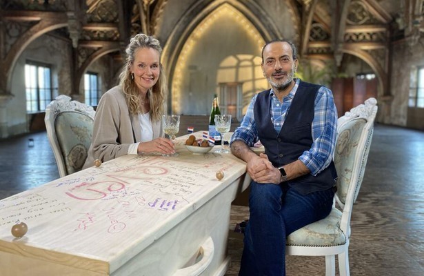 Marlayne Sahupala met Kefah Allush voor De Kist