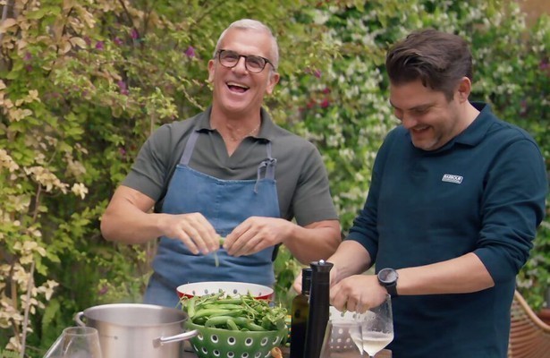 Jeroen Meus (rechts)