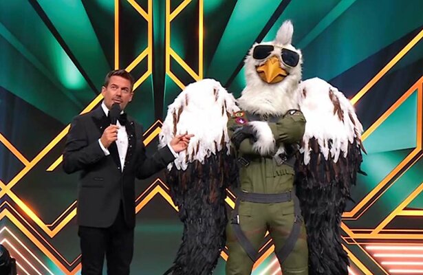 Ruben Nicolai met De Adelaar in The Masked Singer