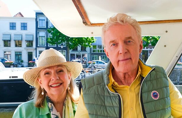 Janny van der Heijden en André van Duin