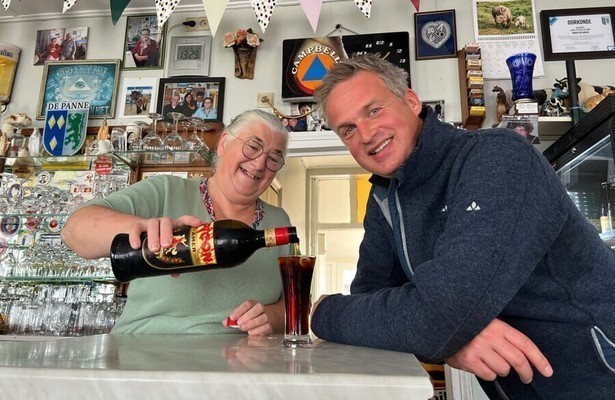 Arnout Hauben in Dwars door de Lage Landen