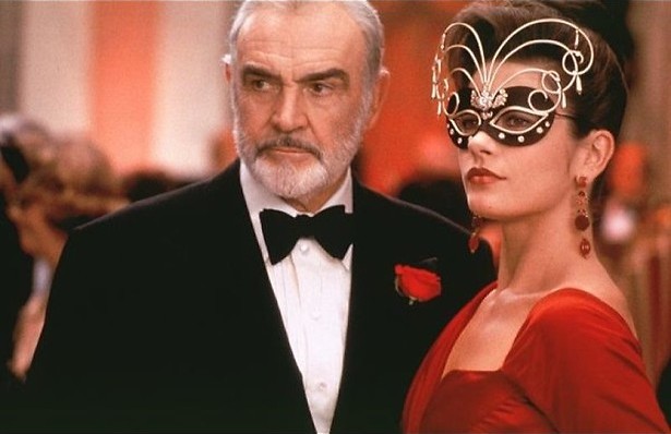Catherine Zeta-Jones en de laserstralen