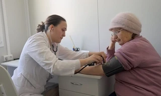 Eine Dorfärztin in Russland