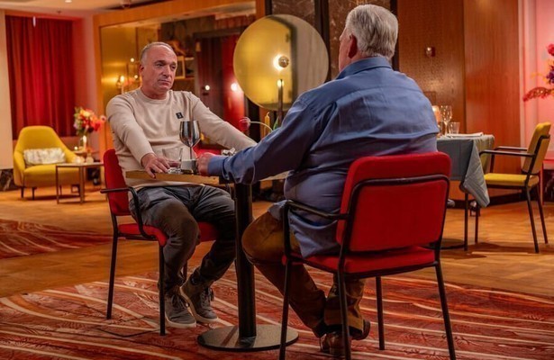 Geert en Geert Jan uit Boer Zoekt Vrouw in Eating with my Enemy: Going Dutch