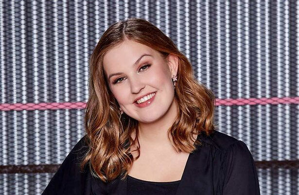Emma Boertien voor The Voice of Holland 2019