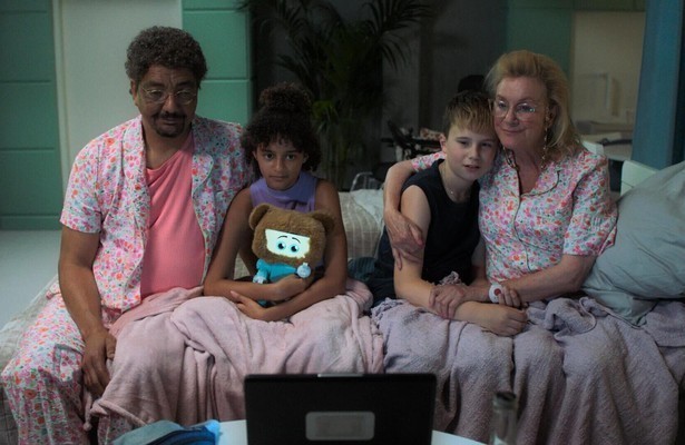 Jörgen Raymann, Ole van Hoogdalem, Jadore Feltman en Beppie Melissen