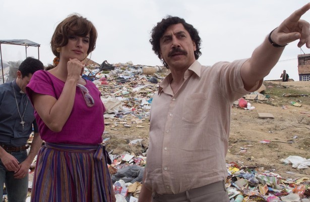 Javier Bardem en Penélope Cruz in Escobar