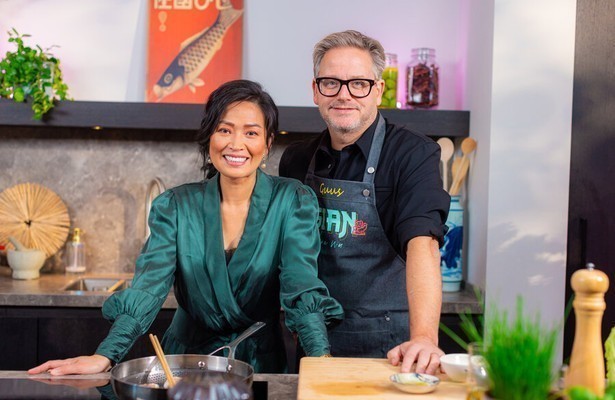 Eveline Wu en Guus Meeuwis