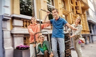 Familie Pfaff-Gooris op reis door Japan