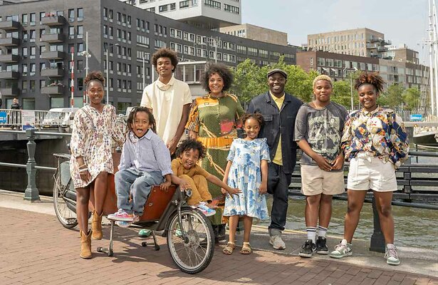 Familie Cudogham uit Een Huis Vol