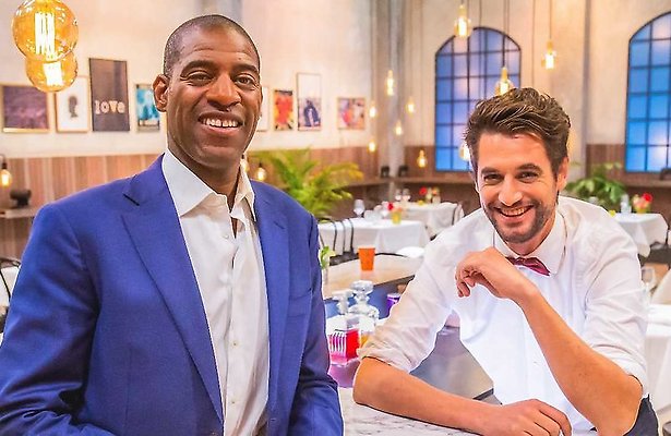 Sergio en barman Victor