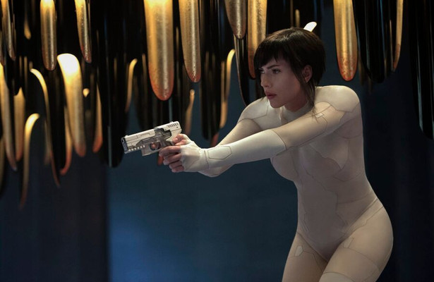 Scarlett Johansson in Ghost in the Shell