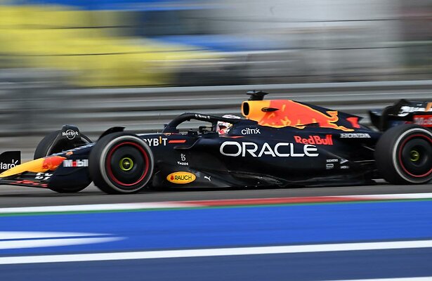 Max Verstappen tijdens GP Verenigde Staten