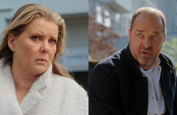 Babette van Veen (Linda) en Kees Boot (Luuk) in GTST