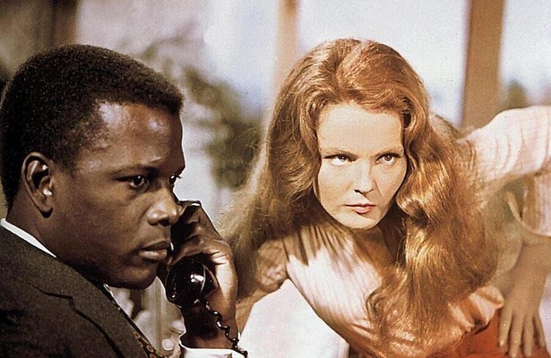 Sidney Poitier en Katharine Hepburn