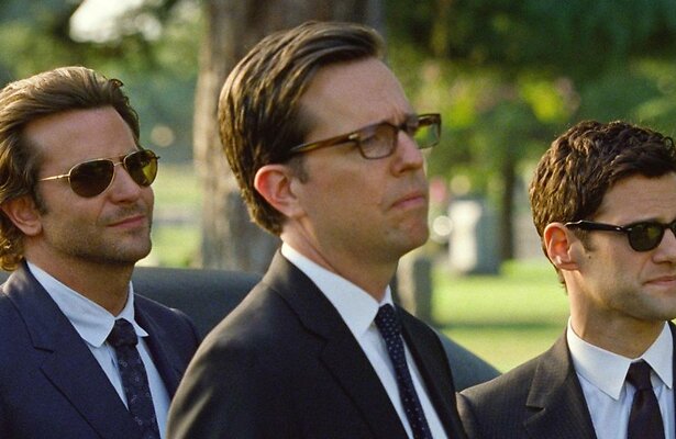 Bradley Cooper, Ed Helms en Justin Bartha in The Hangover Part III