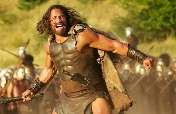 Dwayne Johnson in Hercules