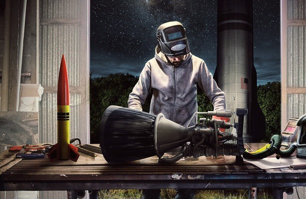 Homemade astronauts