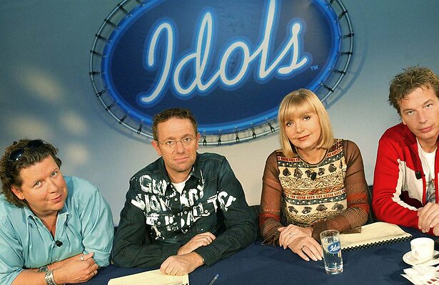De jury van Idols in 2002