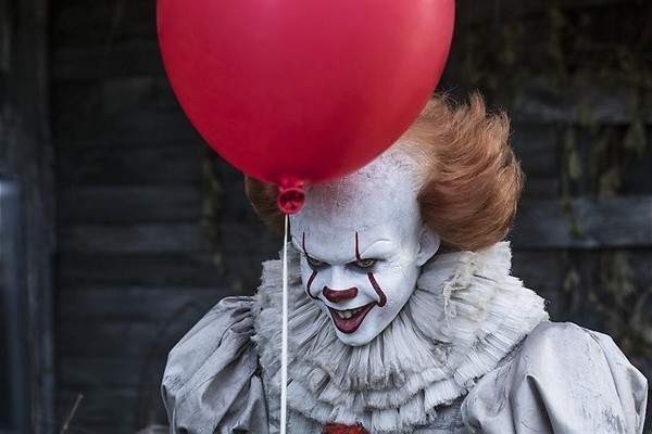 De creepy clown van Stephen King
