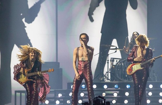 De band Måneskin uit Italië