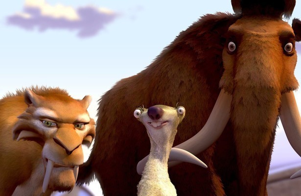 Diego, Sid en Manfred in Ice Age