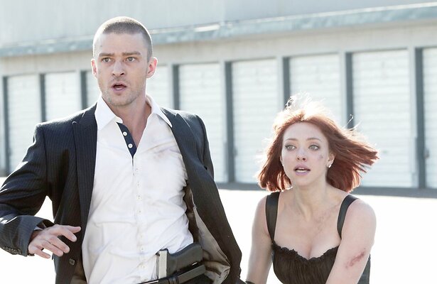 Justin Timberlake en Amanda Seyfried in In Time