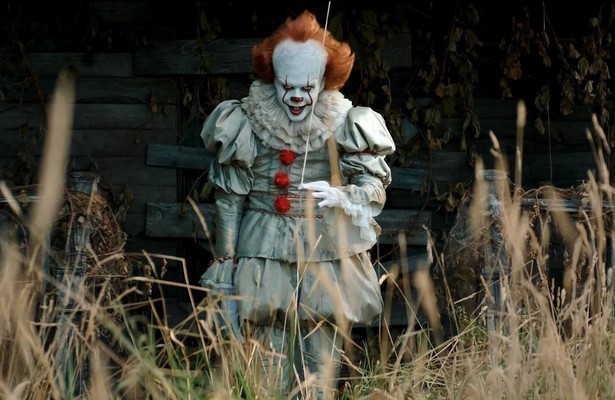 De creepy clown van Stephen King in It