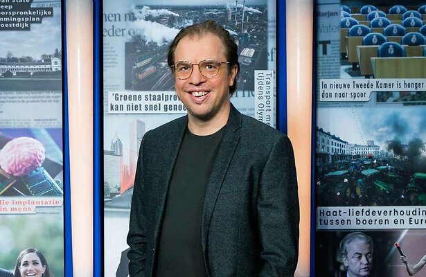 Jan Jaap van der Wal voor Dit Was het Nieuws