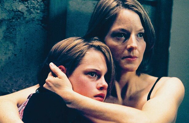 Kristen Stewart en Jodie Foster in Panic Room