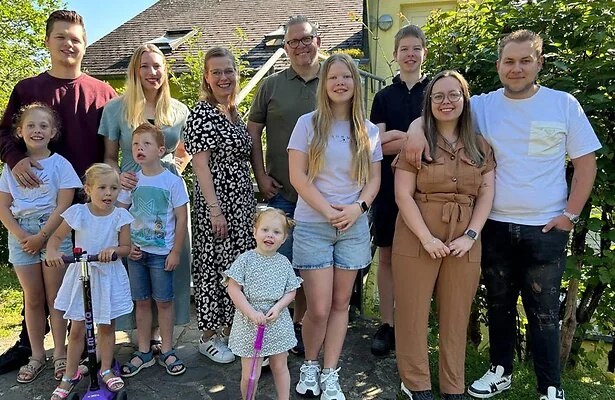 De familie Kraan in 2025.