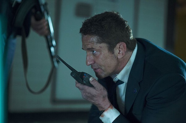 Gerard Butler heeft het er maar druk mee