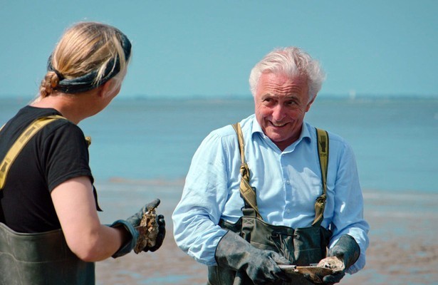 Langs de kust