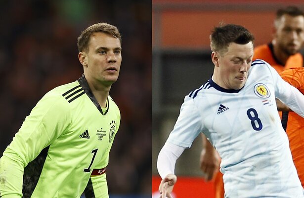 Manuel Neuer (Duitsland) & Callum McGregor (Schotland)