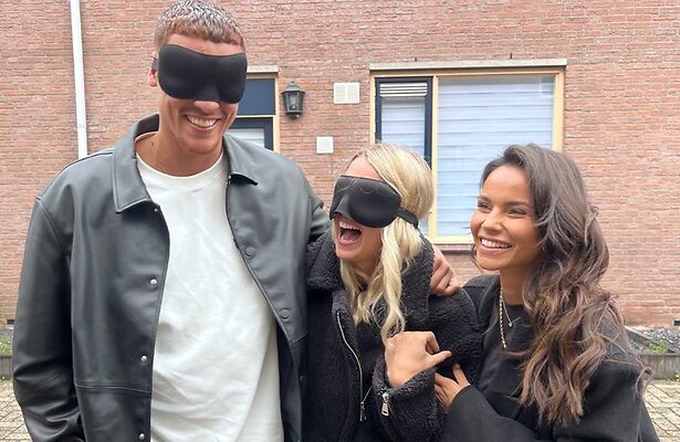 Monica Geuze met Lisa en Tyron in Kopen zonder Kijken