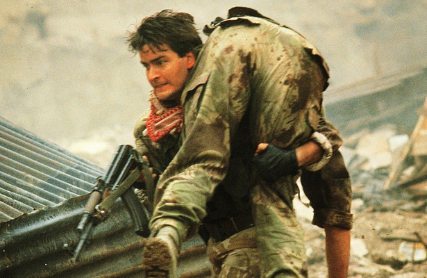 Charlie Sheen in Navy Seals