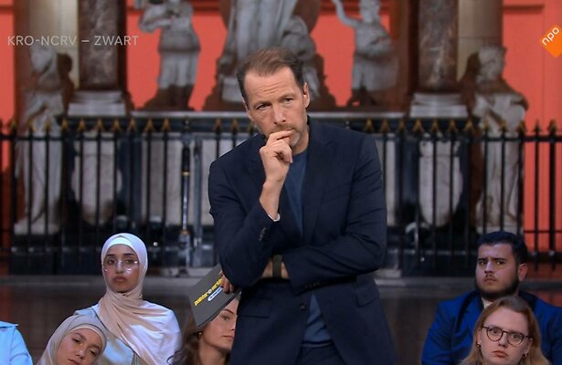 Herman van der Zandt in het Pointer verkiezingsdebat.