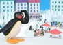 Pingu in de stad