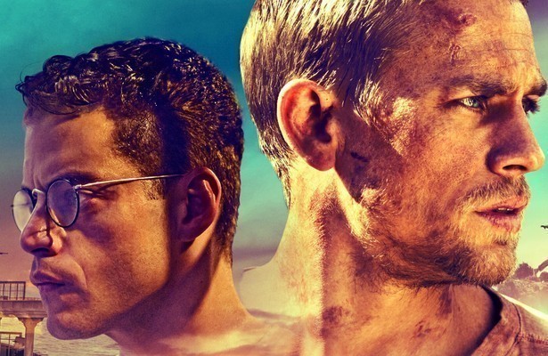 Rami Malek en Charlie Hunnam in Papillon