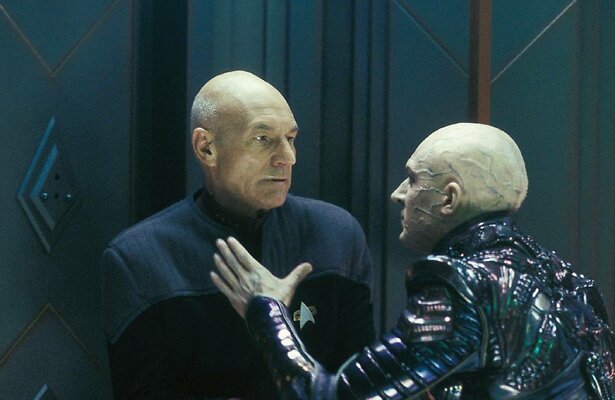 Patrick Stewart als Captain Jean-Luc Picard in Star Trek: Nemesis
