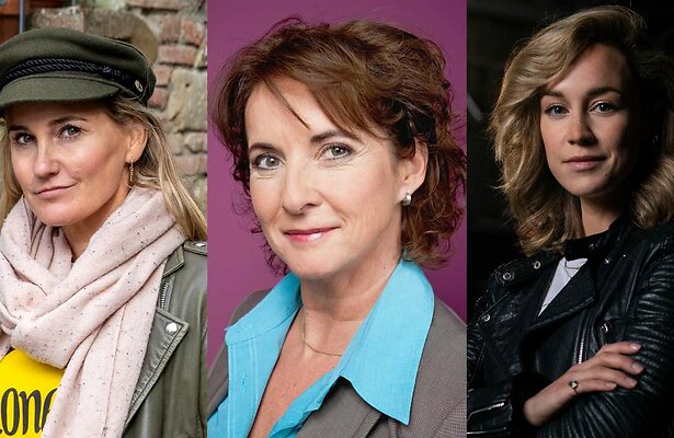 Peggy Vrijens, Anne-Mieke Ruyten en Anouk Maas