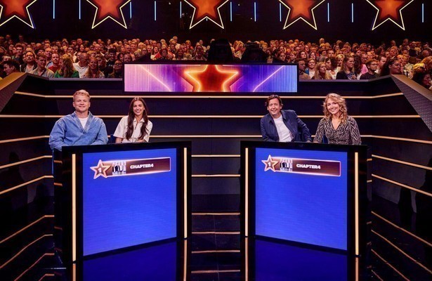 Kalvijn & Nina en Jamie & Steven Kazàn in Ranking the Talent