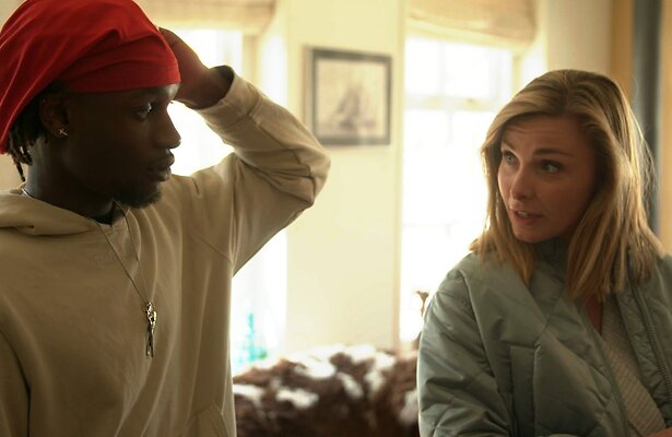 Welmoed Sijtsma met Widlem in Redding na de Ramp