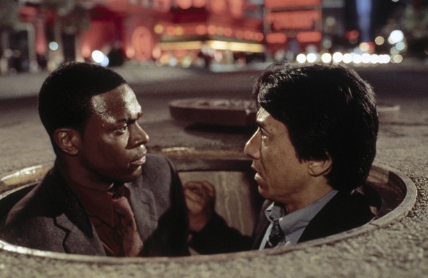 Chris Tucker en Jackie Chan in Rush Hour 2