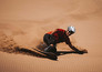 Sandboarding on Dragon Hill