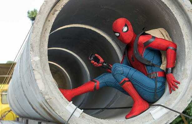 Tom Holland in Spider-Man: Homecoming 